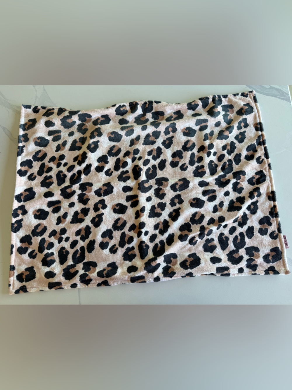 Kitsch NWOT Leopard Print Towel Microfiber Pillow Cover Pillowcase